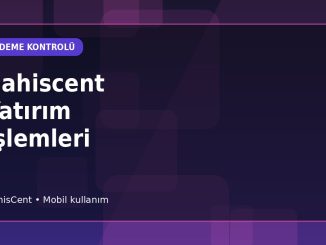 Bahiscent Yatırım İşlemleri kapak görseli